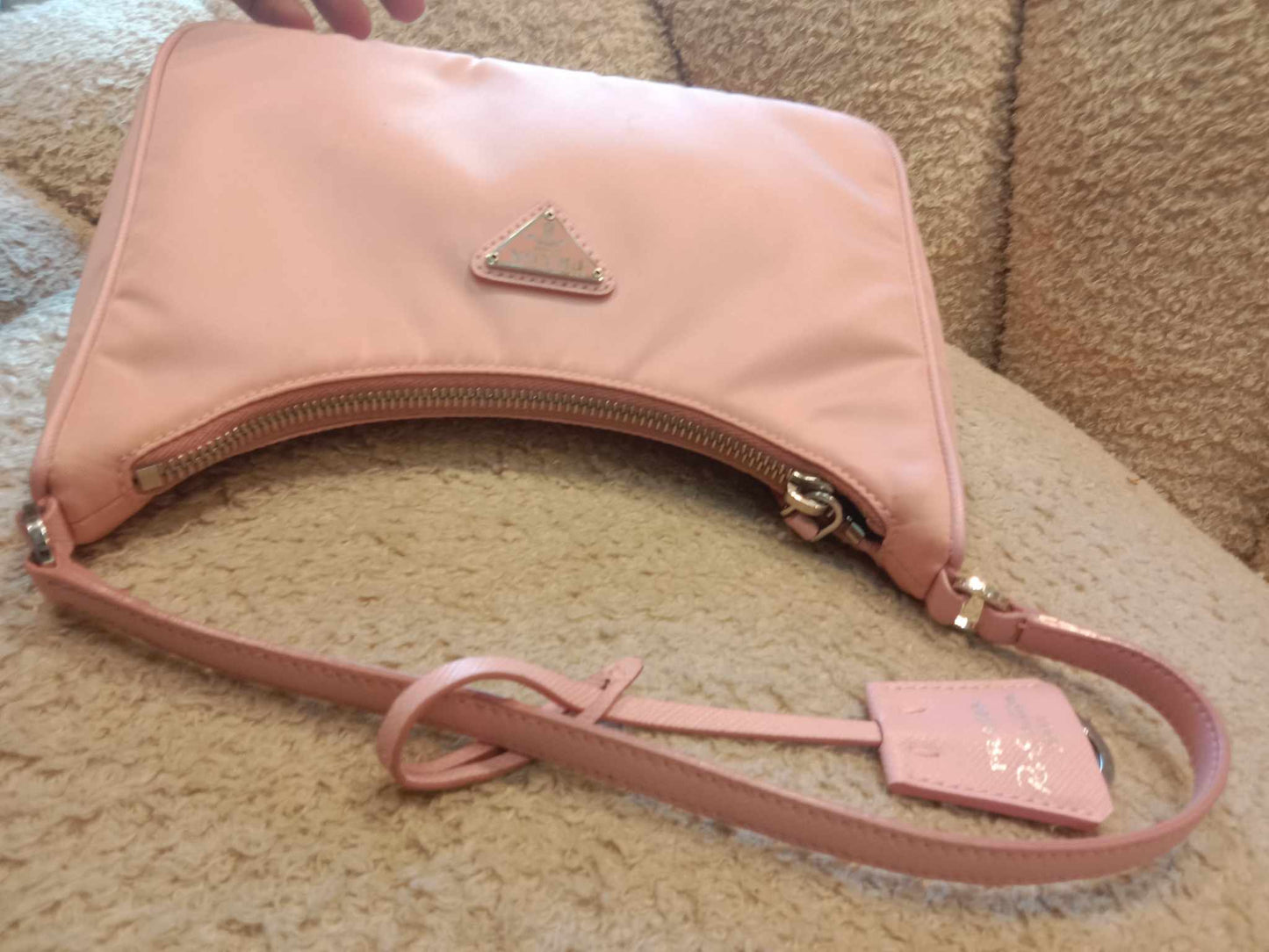 Prada Re-Edition Re-Nylon Pink Handbag