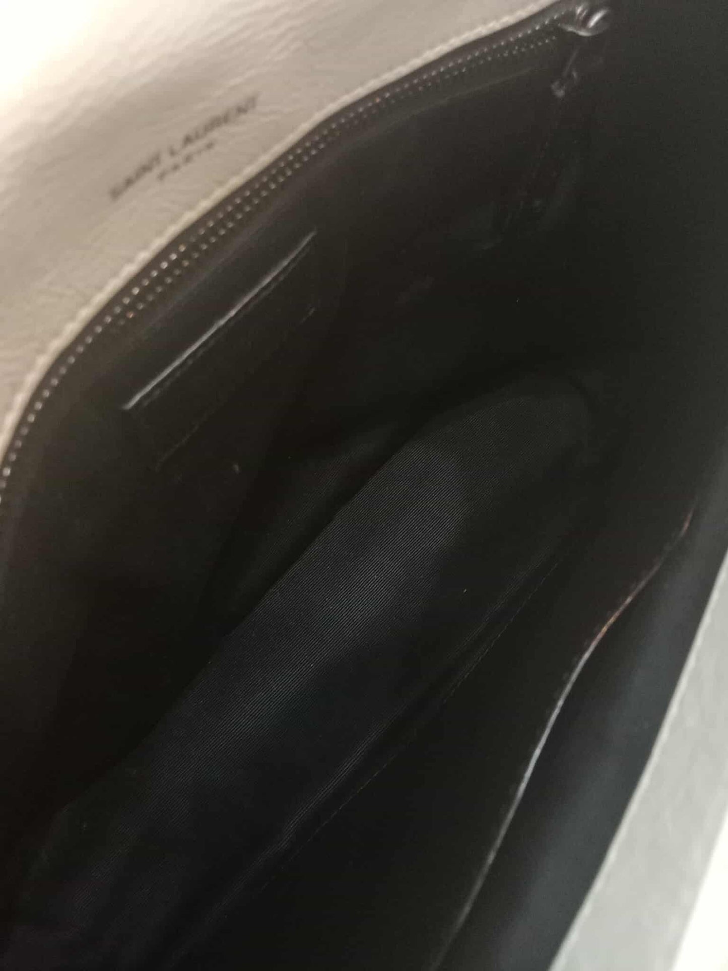 Saint Laurent Niki Medium Shoulder Bag in White Quilted Calfskin