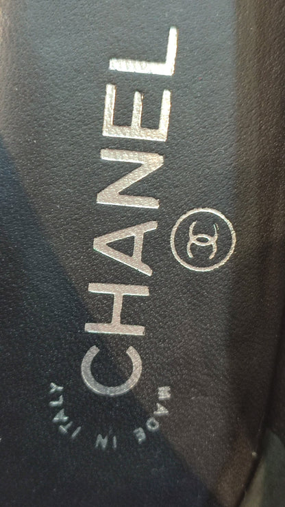 Chanel Ballet Flats Black Size 37C