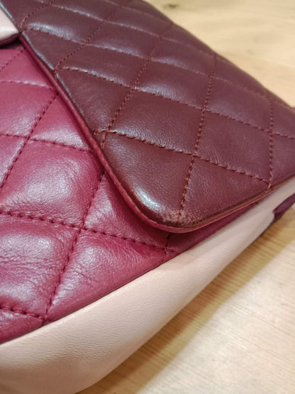 Chanel Tricolor Classic Single Flap Series 20