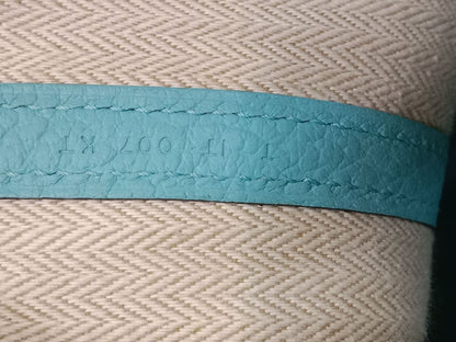 Hermes GPT 36 Bleu Atoll Clemence Stamp T 2015