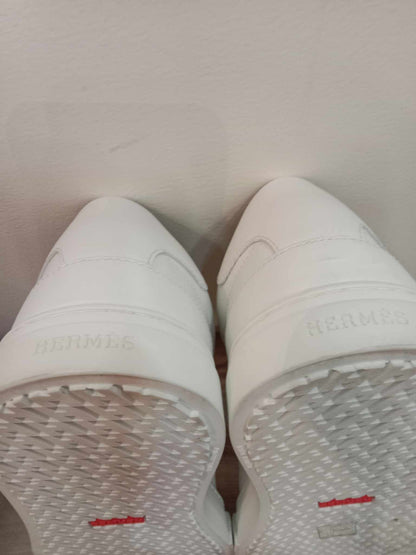 Hermes Day Sneakers White Size 40 1/2