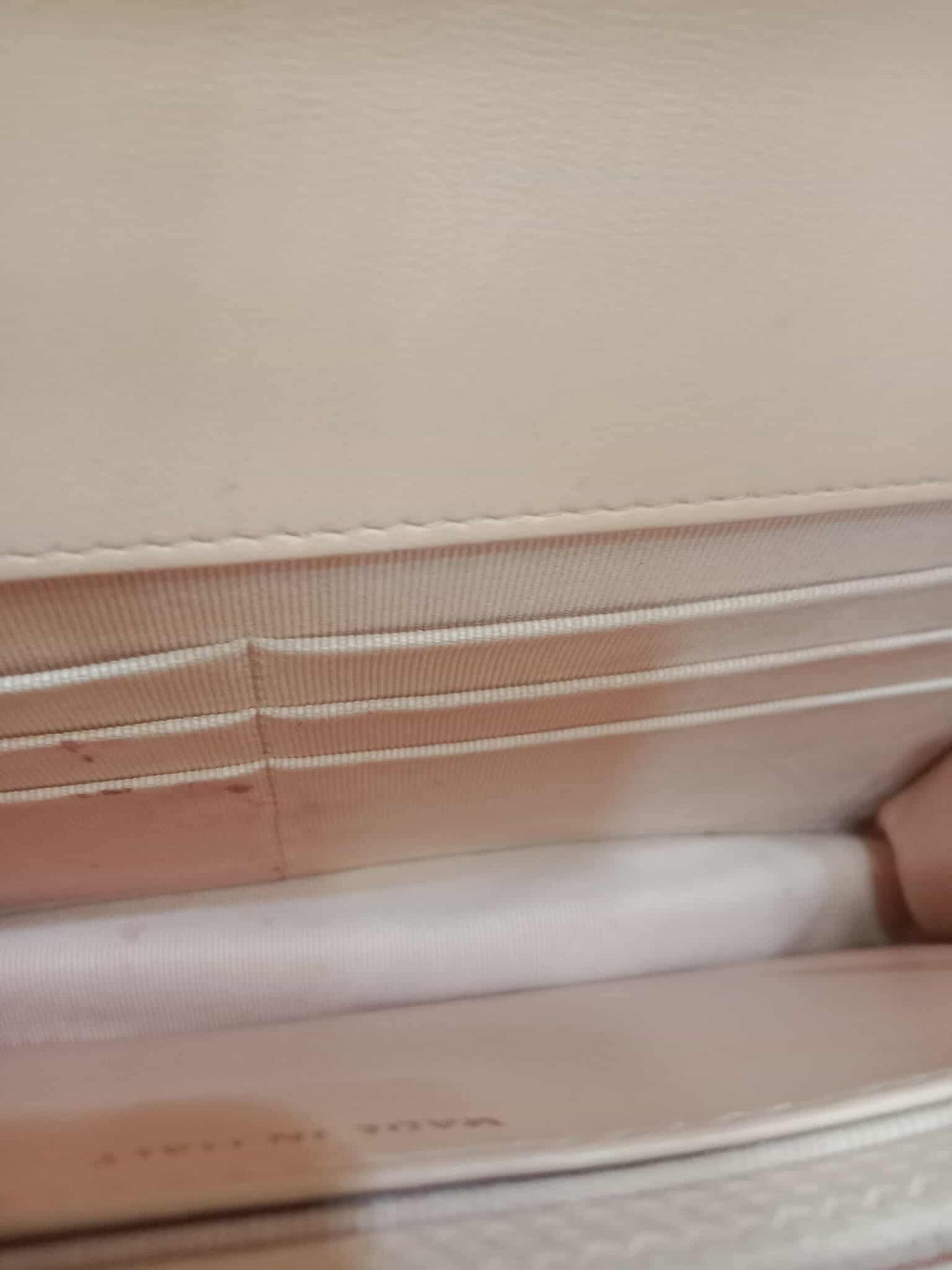 Chanel 19 Wallet on Chain Peach in Quilted Lambskin Microchipped
