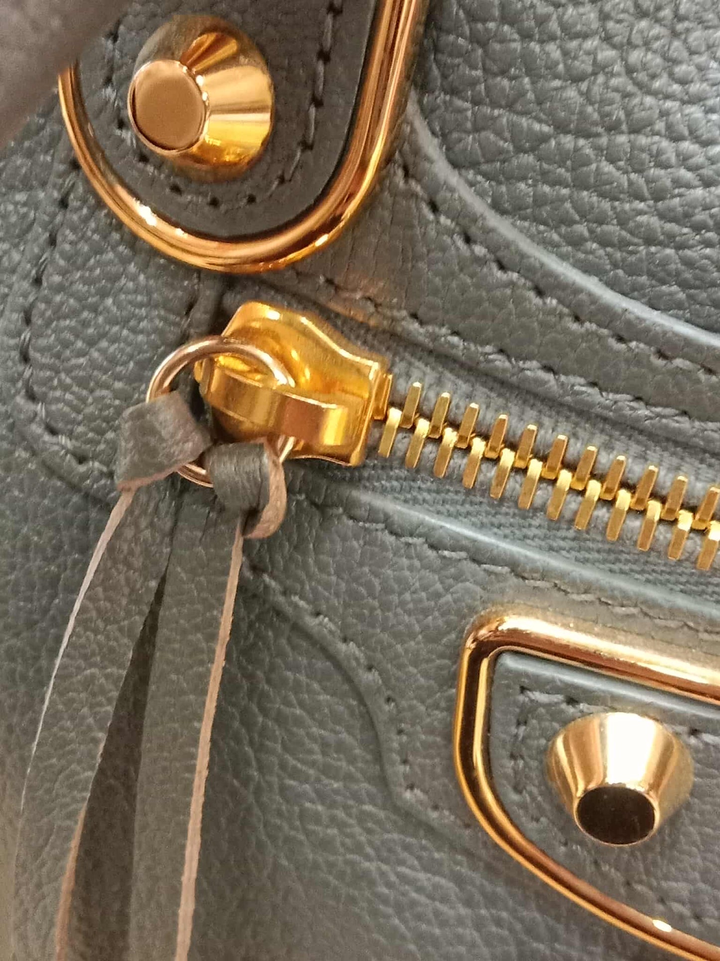 Balenciaga City Bag Gris Acier