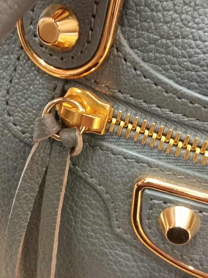 Balenciaga City Bag Gris Acier