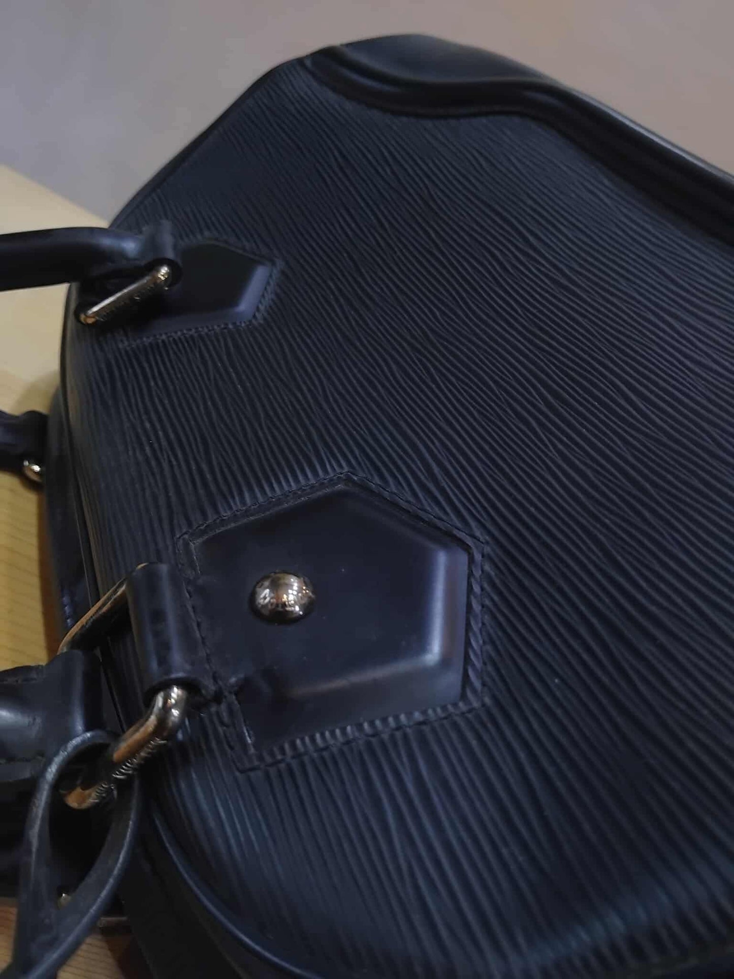 Louis Vuitton Bowling Montaige Epi Black PM