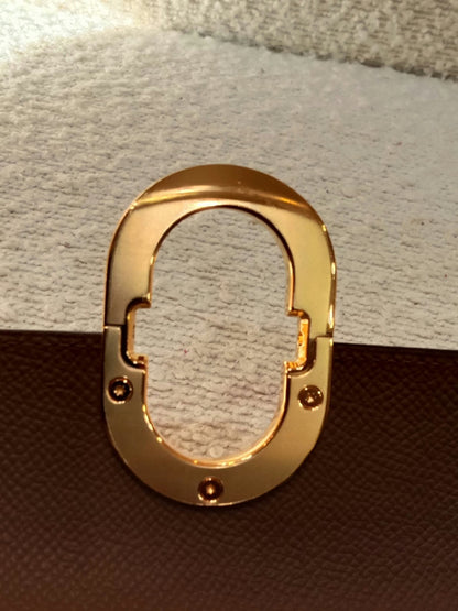 Hermes Maillon Chaine d'Ancre To Go Wallet Epsom Gold on Gold Stamp W 2024