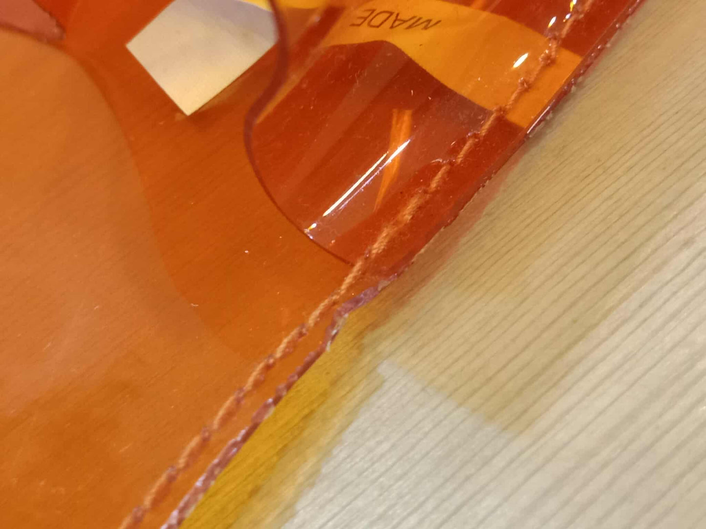 Hermes Souvenir de I'Exposition 1998 Kelly Bag Orange