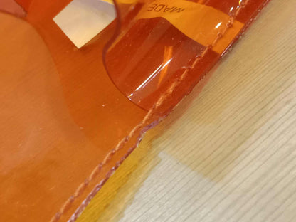 Hermes Souvenir de I'Exposition 1998 Kelly Bag Orange