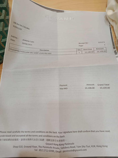 Goyard Saint Louis Tote Bag PM