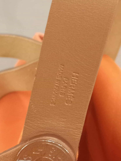Hermes Cabag Elan Poppy Orange Stamp T 2015