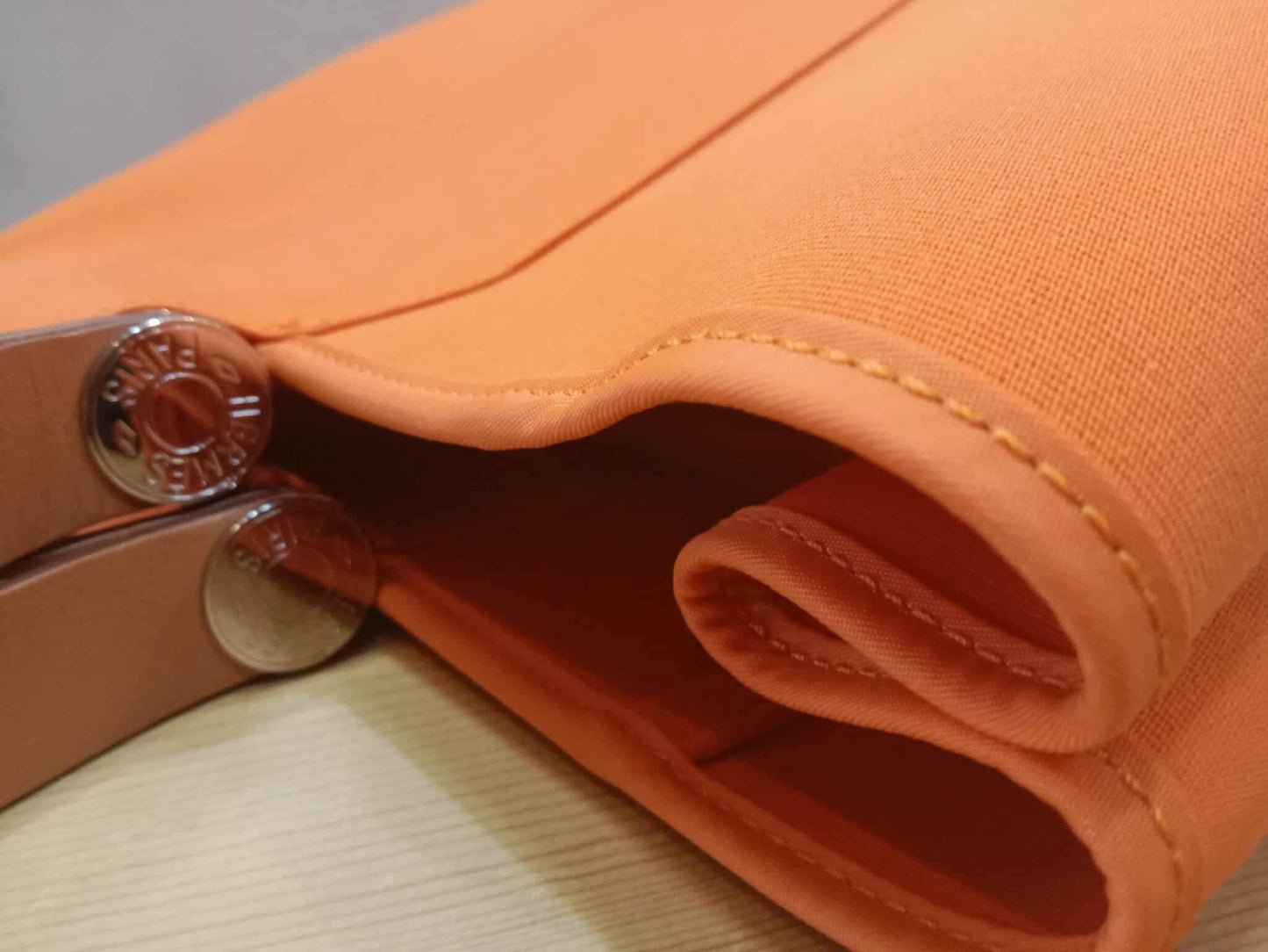 Hermes Cabag Elan Poppy Orange Stamp T 2015
