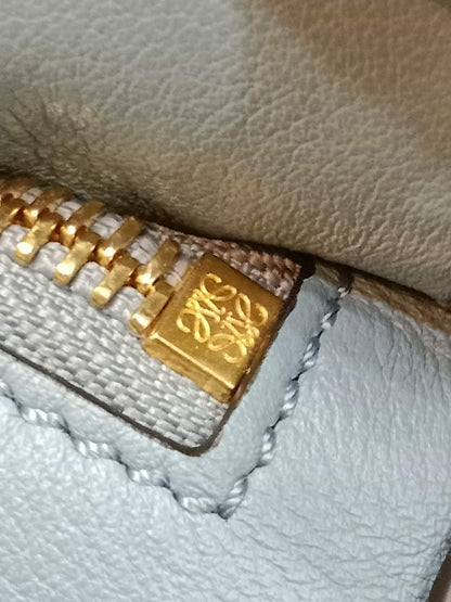 Loewe Puzzle Bag Tricolor Blue Medium