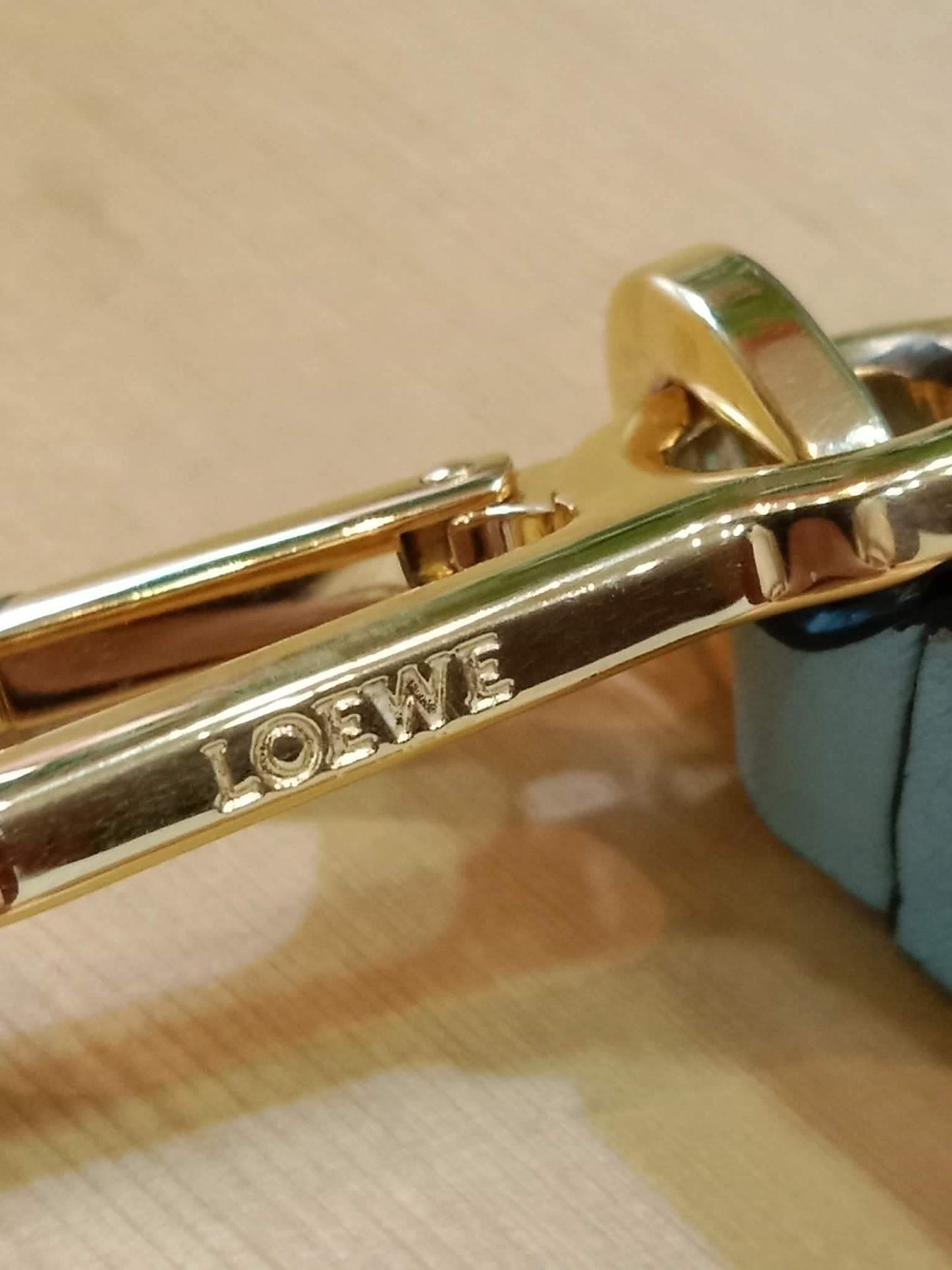 Loewe Puzzle Bag Tricolor Blue Medium