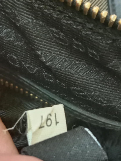 Prada Logo Jacquard Tote Corda Bruciato