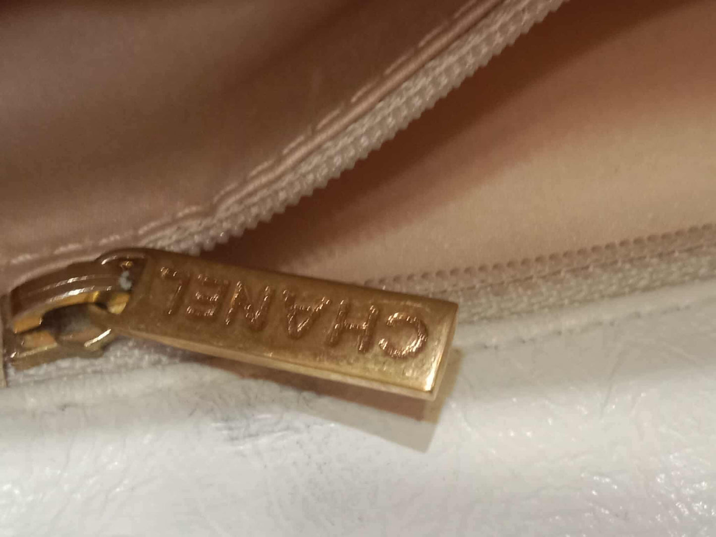 Chanel Rock in Moscow Flap Bag from the Pre-Fall Cream White Flap Bag Series 12