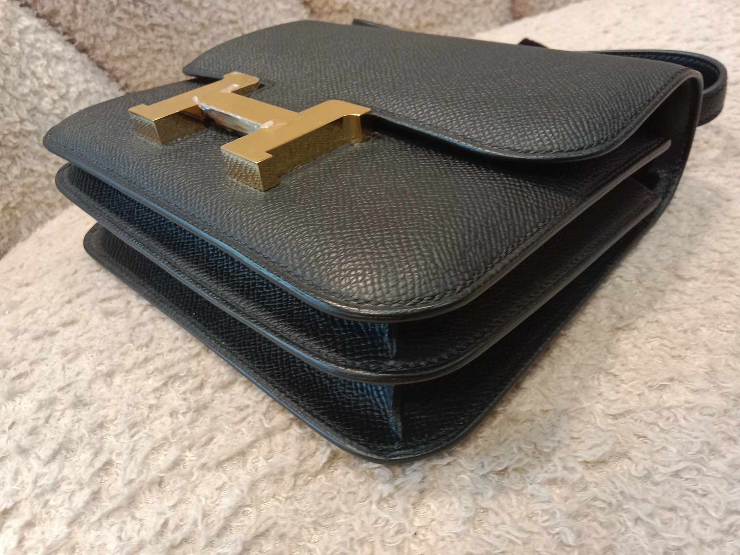 Hermes Constance 18 Black Stamp B 2023