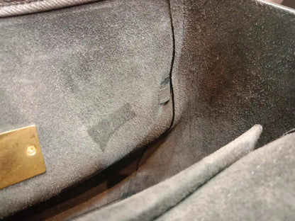 Celine Mini Belt Bag Grey in Grained Calfskin GHW