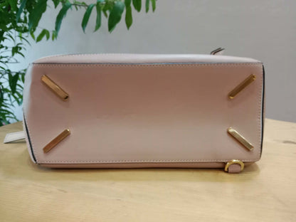 Loewe Suede Puzzle Bag Tricolor Blush Pink Medium