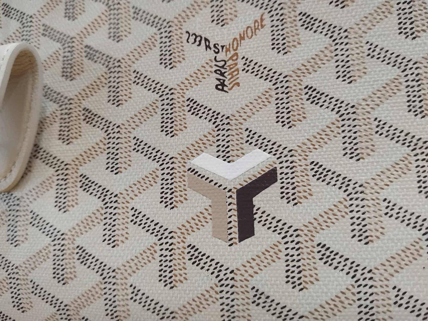 Goyard Bellechasse Biaude White PM