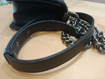 Chanel Le Boy Bag Black Caviar Small Series 23