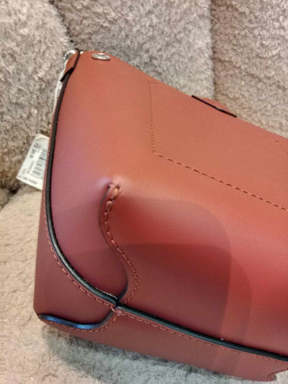 Longchamp Le Roseau Crossbody Brown Bag