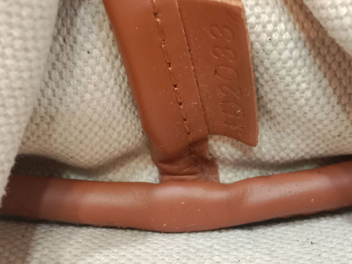 Moynat Paris Oh! Tote Ruban Monogram Canvas Beige