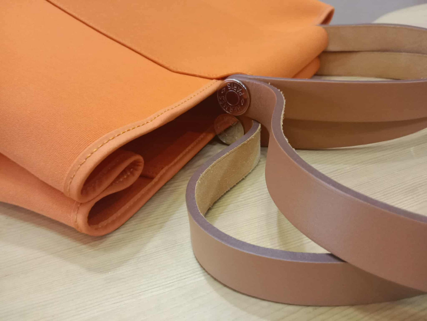 Hermes Cabag Elan Poppy Orange Stamp T 2015
