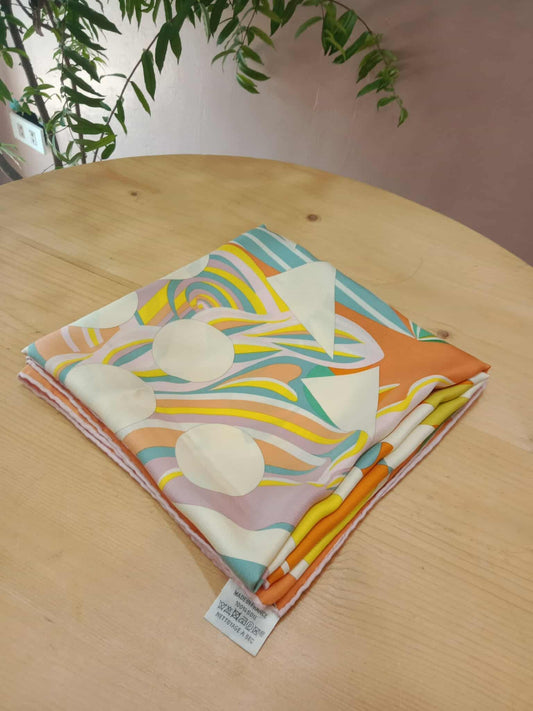 Hermes Carre 90 "Le Reve de Julia" Silk Scarf