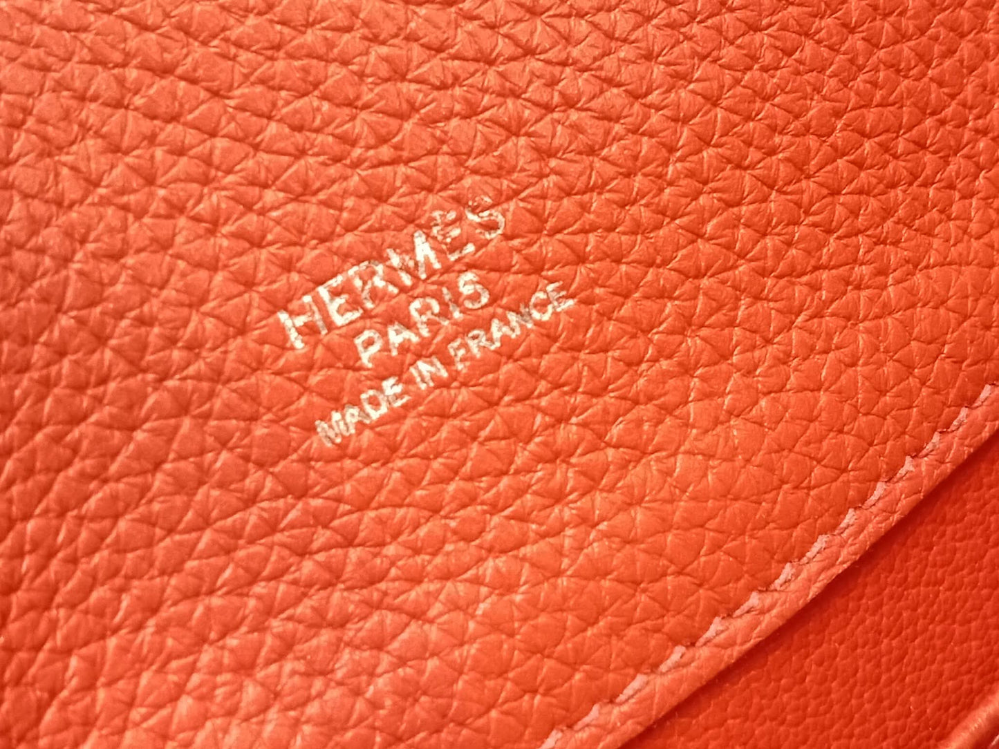 Hermes So Kelly 22 Togo Red Stamp R Square 2014