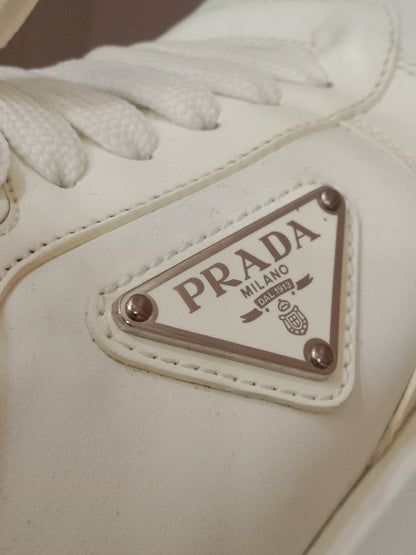 Prada Prax 01 Sneakers White Size 37.5