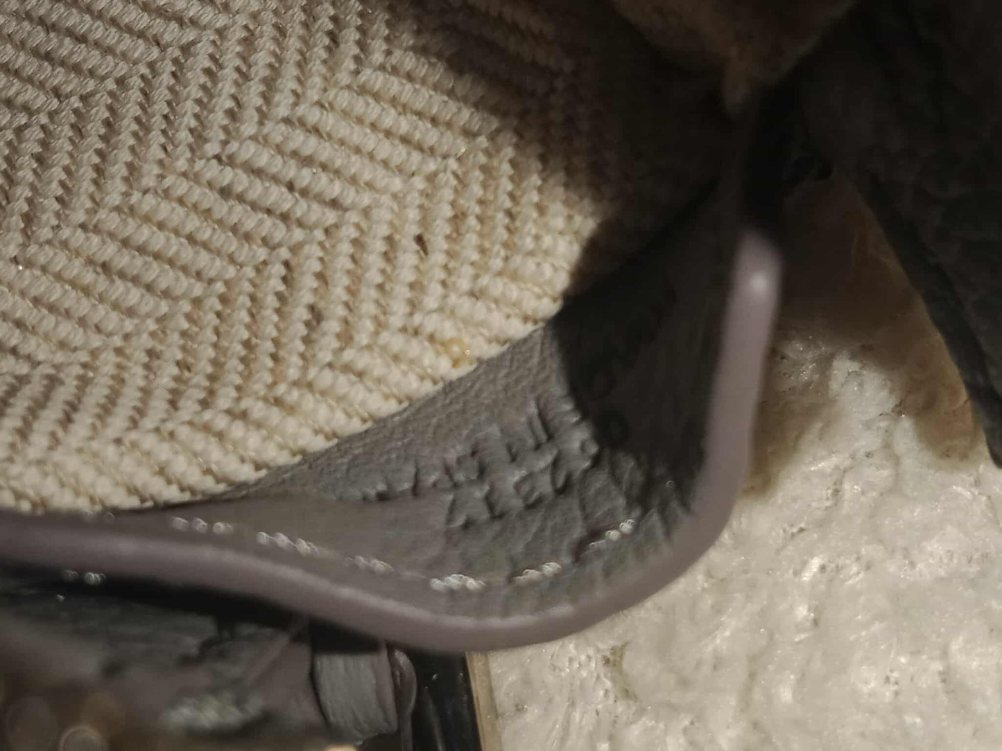 Loewe Puzzle Bag in Pearl Gray