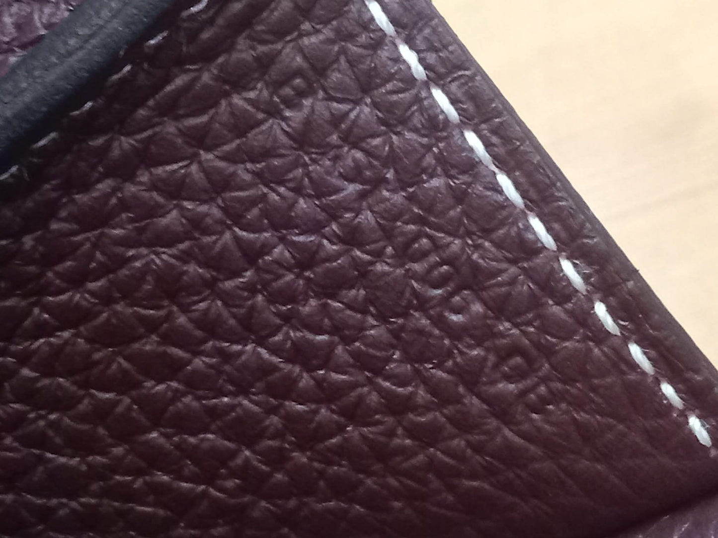 Hermes Halzan 31 Clemence Bicolor Rouge/Pink Stamp B 2023