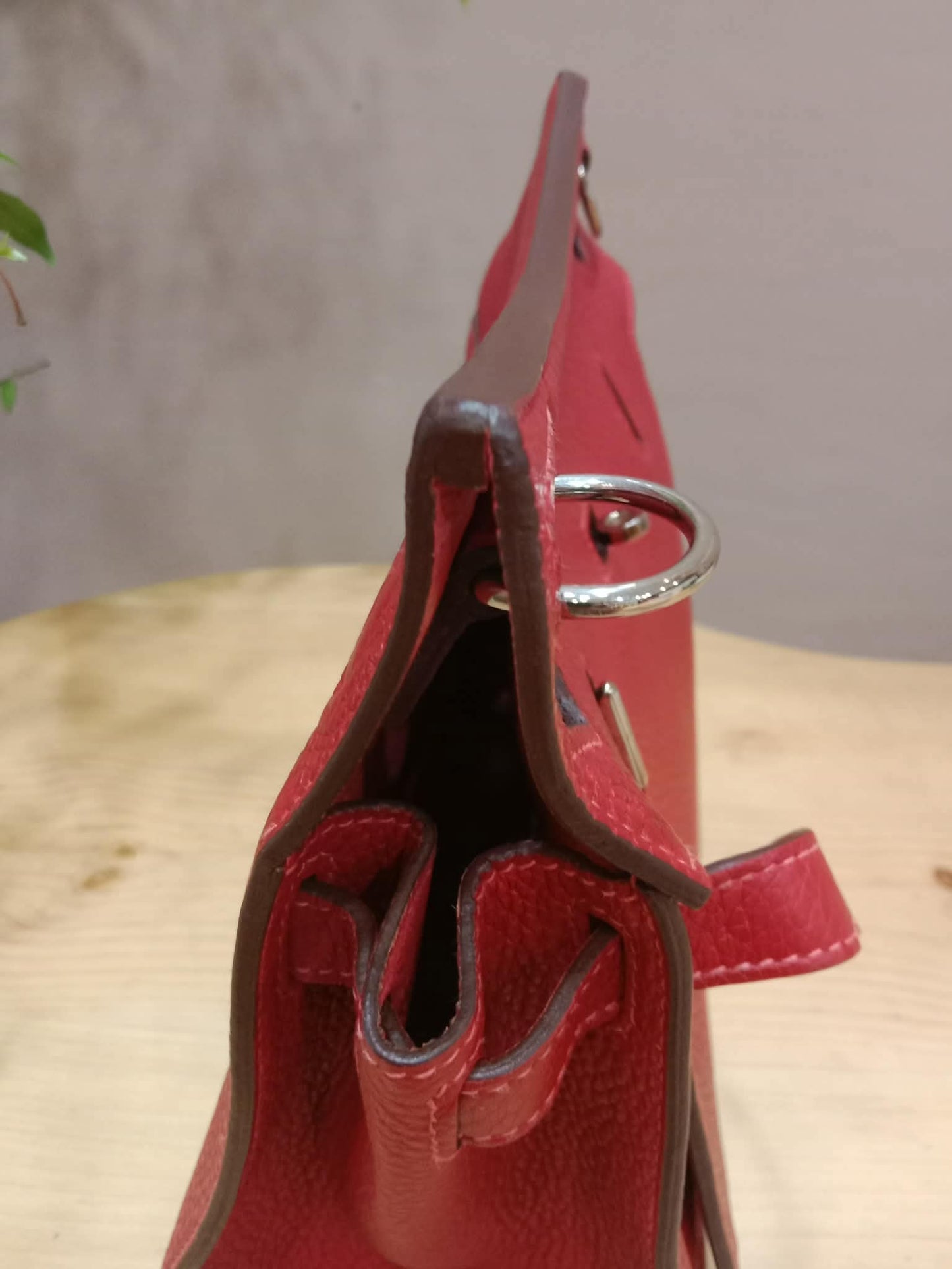 Hermes Jypserie 28 Rouge Casaque Clemence Stamp B 2023