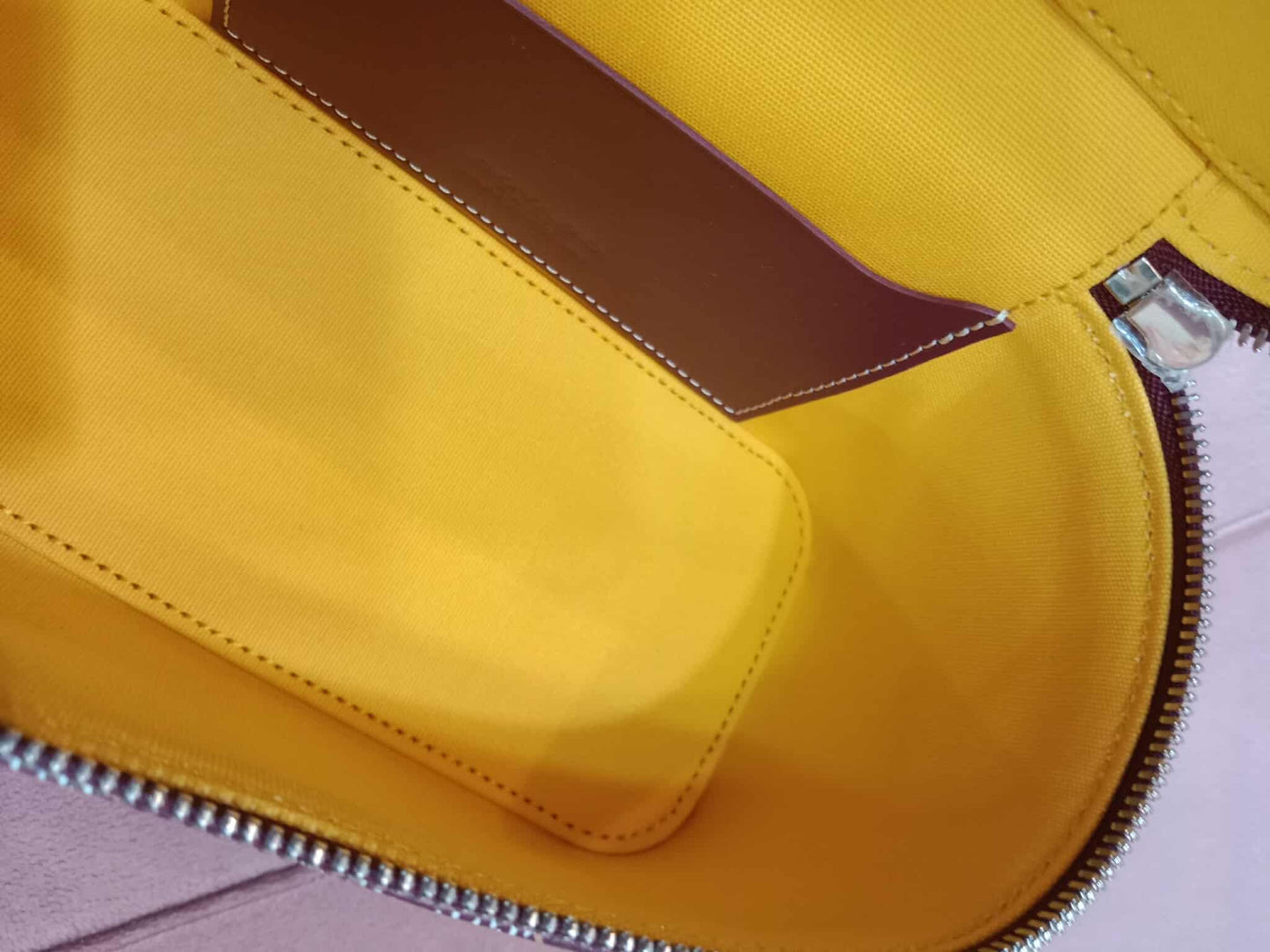 Goyard Vanity Souple Muse Bordeaux