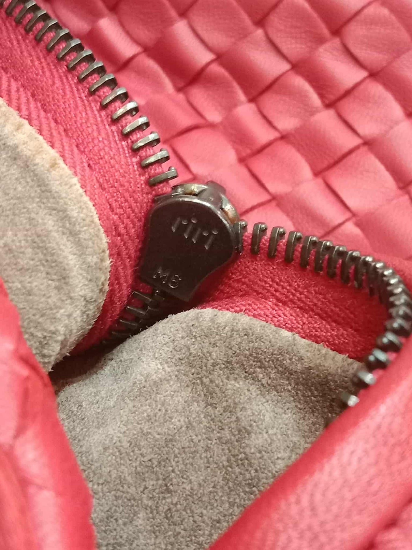 Bottega Veneta Intrecciato Hobo Bag Red