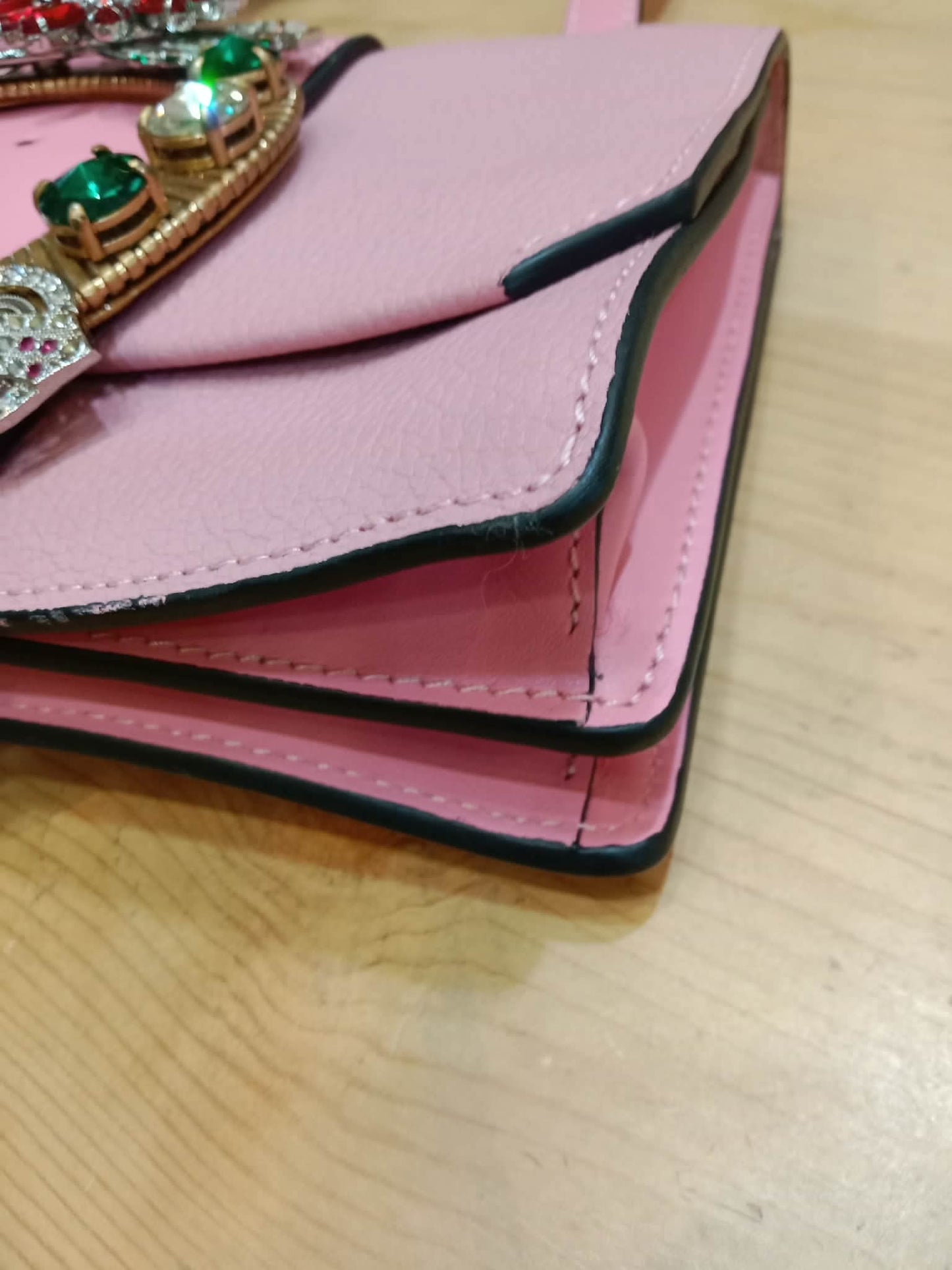 Miu Miu Lady Shoulder Bag Crafted Calfskin Pink