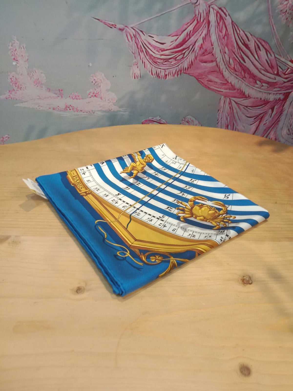 Hermes "Astrologie" Carre 90 Silk Scarf