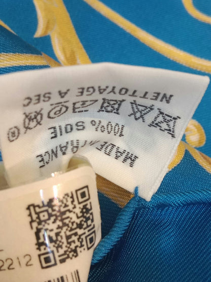 Hermes "Astrologie" Carre 90 Silk Scarf