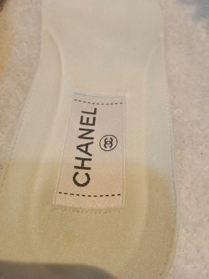 Chanel Fabric and Suede Calfskin Sneakers Size 37