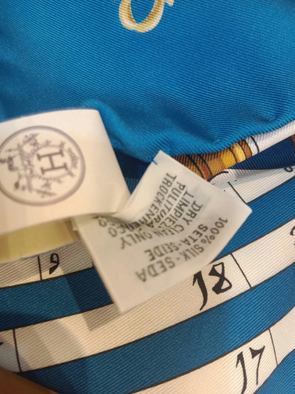 Hermes "Astrologie" Carre 90 Silk Scarf