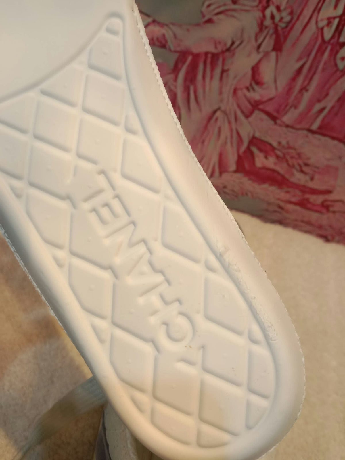 Chanel Fabric and Suede Calfskin Sneakers Size 37