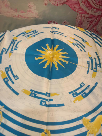 Hermes "Astrologie" Carre 90 Silk Scarf