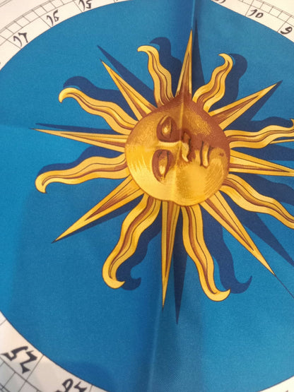 Hermes "Astrologie" Carre 90 Silk Scarf