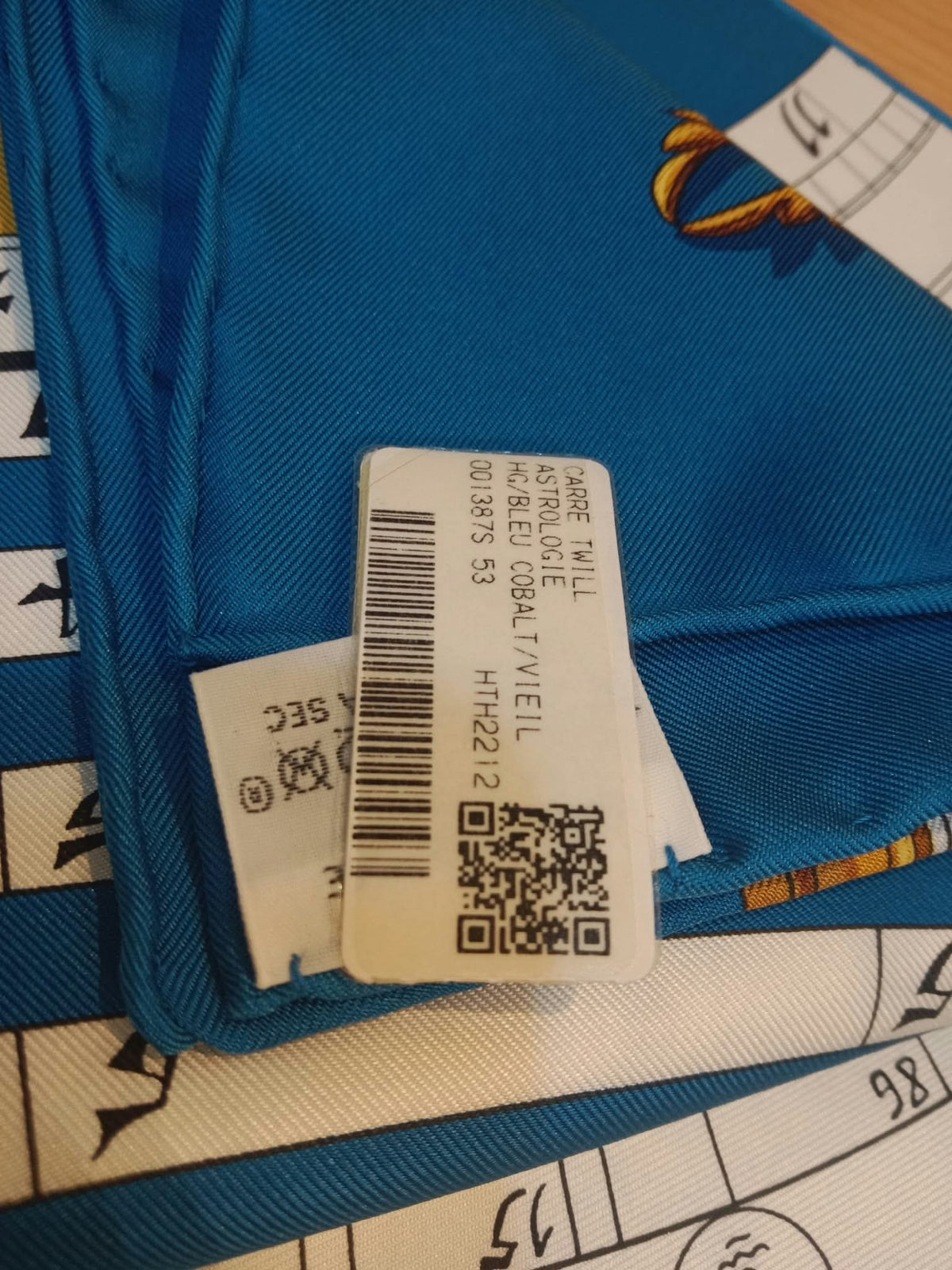 Hermes "Astrologie" Carre 90 Silk Scarf
