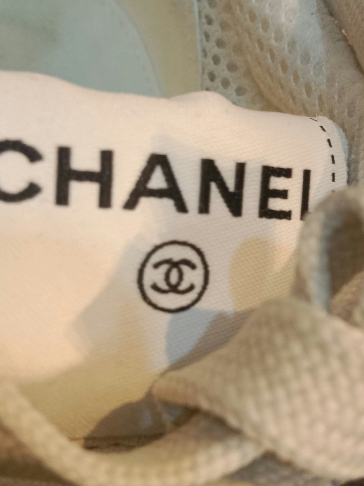 Chanel Fabric and Suede Calfskin Sneakers Size 37